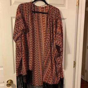 Short sleeve kimono